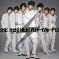 【中古】SHE!HER!HER![通常盤](2nd PRESS盤) / Kis-My-Ft2（帯あり）