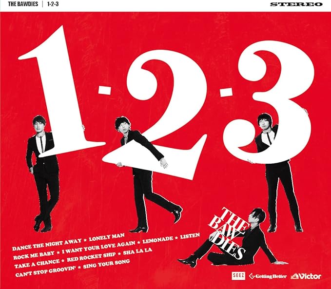 【中古】1-2-3 (通常盤) / THE BAWDIES （帯あり）｜metacyverse