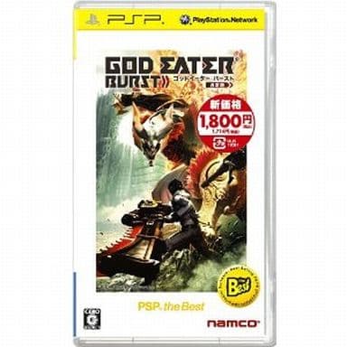 【中古】GOD EATER BURST[Best版]  /  Sony PSP（帯無し）