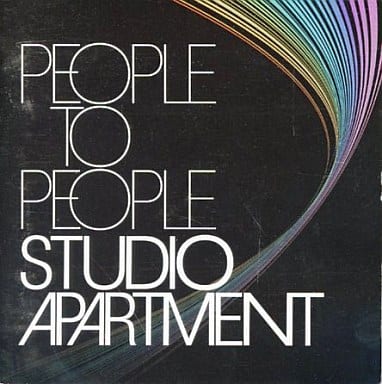 【中古】PEOPLE TO PEOPLE  /  STUDIO APARTM（帯あり）