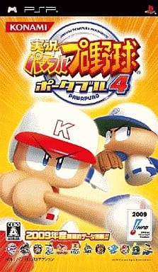 【中古】実況パワフルプロ野球ポータブル4  /  PSPソフト（帯無し）