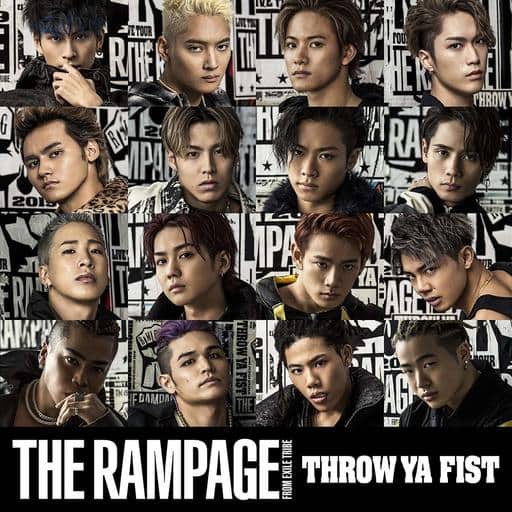 【中古】THROW YA FIST  /  THE RAMPAGE from EXILE TRIBE（帯あり）