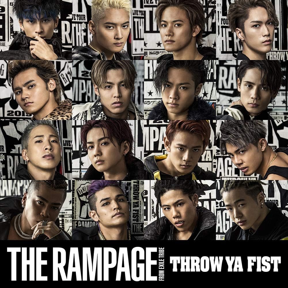 【中古】THROW YA FIST  /  THE RAMPAGE from EXILE TRIBE（帯あり）
