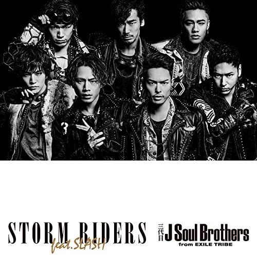 【中古】STORM RIDERS feat.SLASH (CD+DVD)  /  三代目 J Soul Brothers（帯あり）