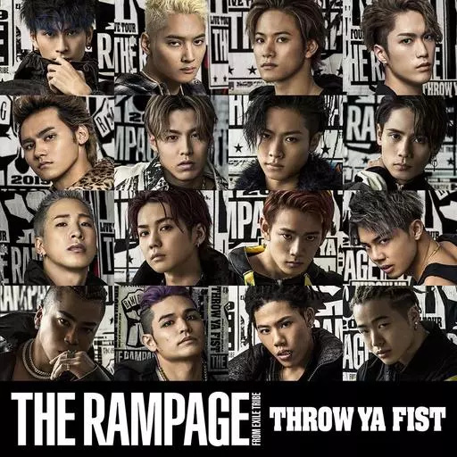 【中古】THROW YA FIST  /  THE RAMPAGE from EXILE TRIBE（帯あり）