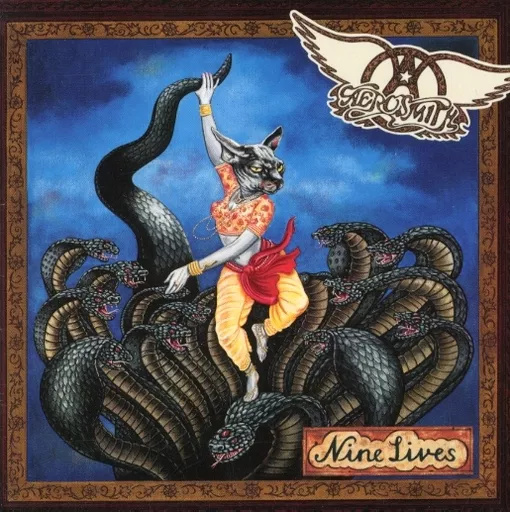 【中古】NINE LIVES  /  AEROSMITH（帯無し）