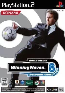 【中古】ワールドサッカー ウイニングイレブン 8 ライヴウエアエヴォリューション / PlayStation2(帯無し)