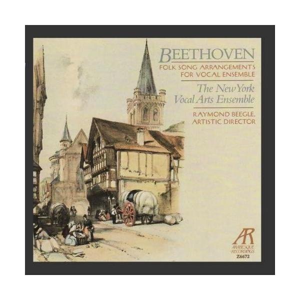 【中古】Beethoven: Folk Song Arrangements for Vocal Ensemble / The New York Vocal Arts Ensemble (帯無し)