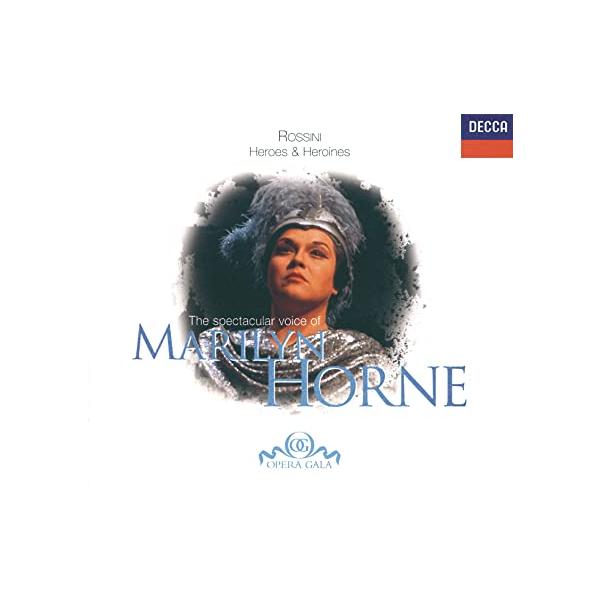 【中古】The Spectacular Voice of Marilyn Horne: Rossini / Horne / Suisse Romande Orchestra (帯無し)｜metacyverse