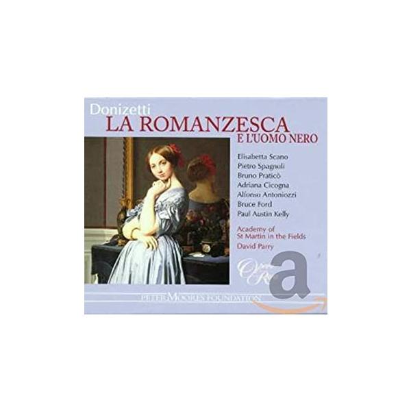 【中古】Donizetti: La Romanzesca e l'uomo nero / Gaetano Donizetti (作曲), David Parry  (帯無し)