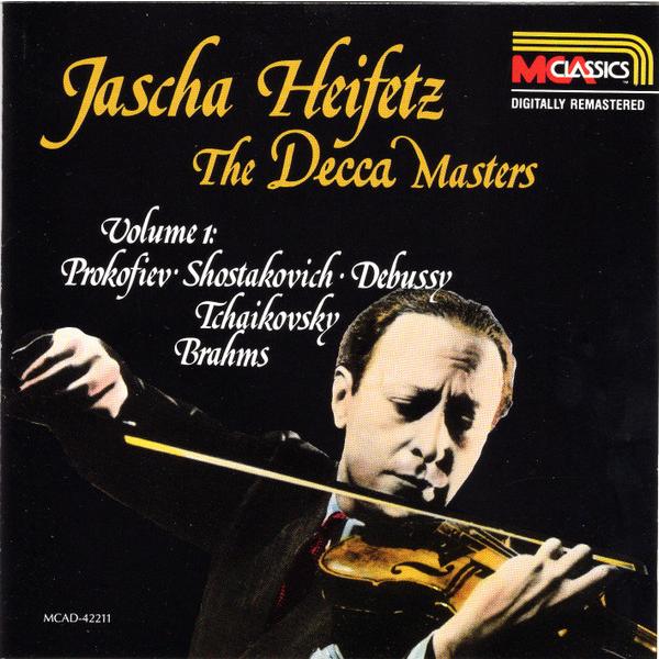 【中古】Jascha Heifetz : The Decca Masters, (Vol.1)/Heifetz, Jascha他（帯無し）｜metacyverse