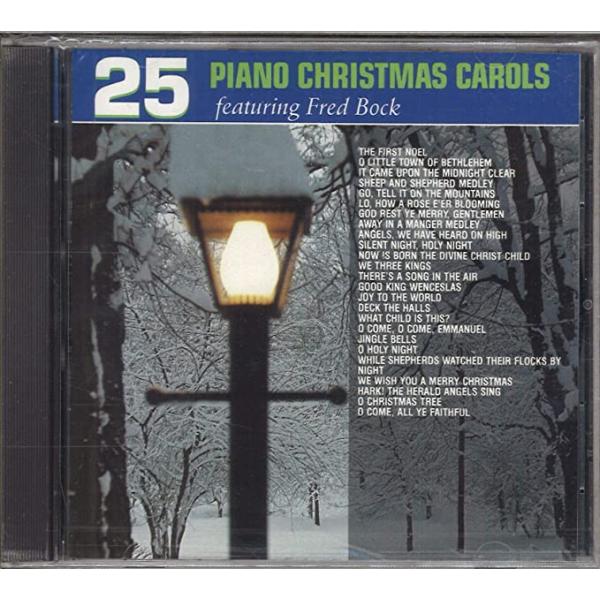 【中古】 25 Piano Christmas Carols / FRED BOCK（帯なし）