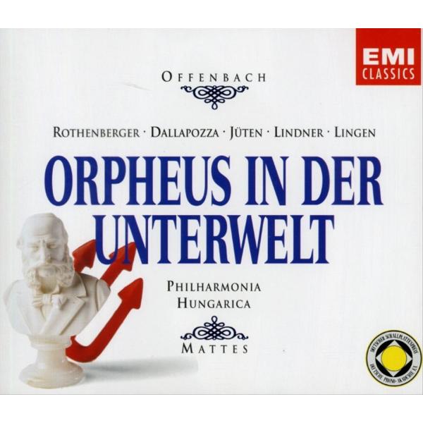 【中古】Offenbach:Orpheus in Under / Offenbach, Rothenberger（帯なし）