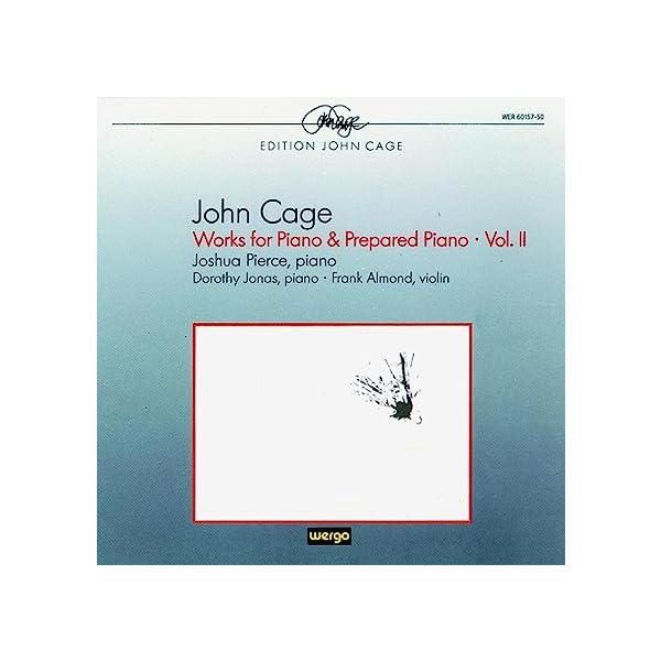 【中古】Cage:Wks for Prep.Piano V2 / New England Conservatory Orchestra（帯なし）