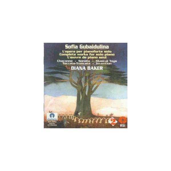 【中古】Gubaidulina: Complete Works for Solo Piano / Diana Baker（帯なし）
