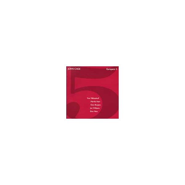 【中古】Cage: Europera 5 / Mikhashoff, Herr, Burgess, Williams, Metz（帯なし）