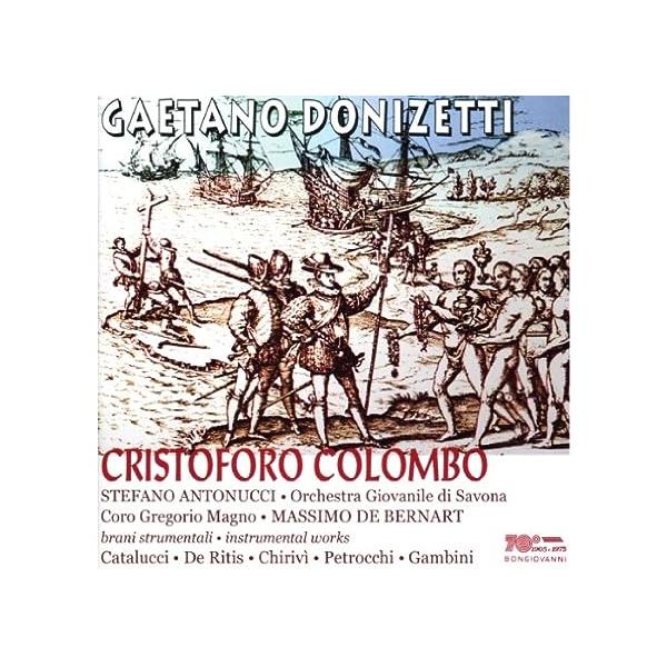 【中古】Donizetti:Colombo/Ossia La Sco / Chirivi, Petrocchi, De Ritis（帯なし）