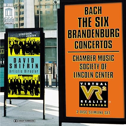 【中古】Brandenburg Concertos / Bach, Chamber Music Society of Lincoln Center （帯なし）｜metacyverse