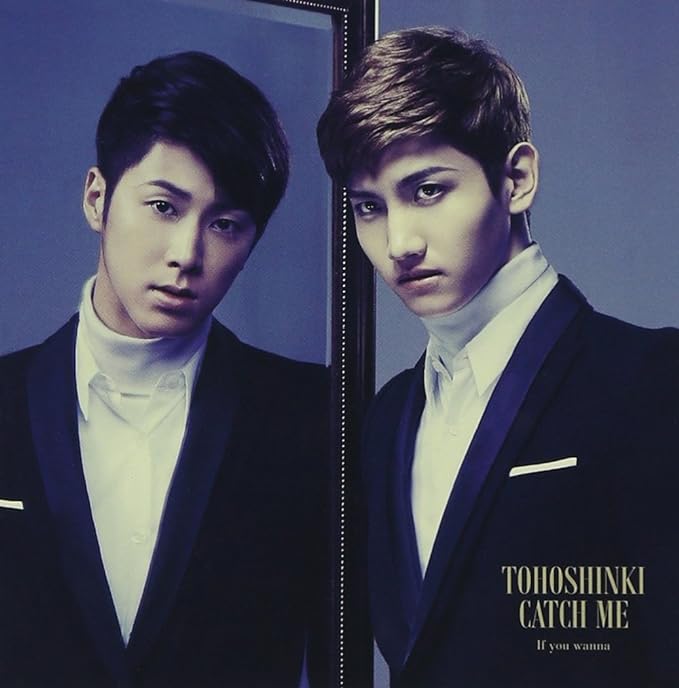 【中古】Catch Me -If you wanna- (CD+DVD) (初回生産限定) / 東方神起 (帯なし)