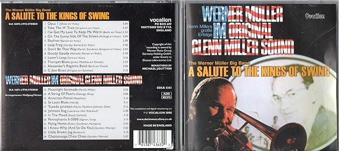 【中古】Salute to the Kings of Swing / Glen Miller Sound / Werner M?ller （帯なし）