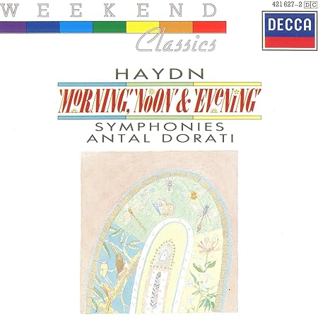 【中古】Morning, Noon &amp; , Evening Symphonies / Haydn, Dorati, Philharmonia Hungarica（帯なし）