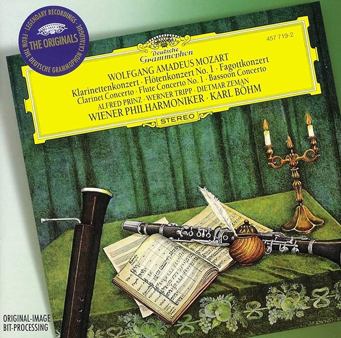 【中古】Mozart: Concertos for Clarinet, Flute &amp; Bassoon / Karl B hm / Mozart, W. A. （帯なし）