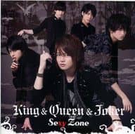 【中古】King＆Queen＆Joker[DVD付初回限定盤F] / Sexy Zone（帯なし）｜metacyverse