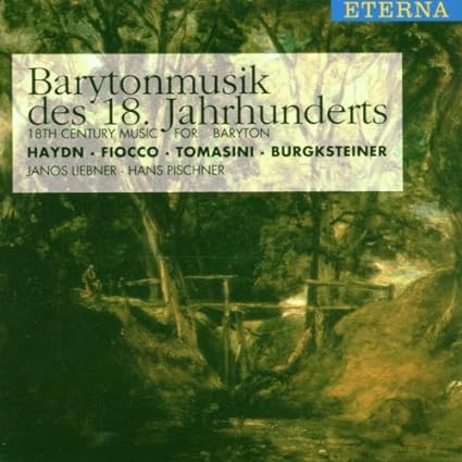 【中古】Baryton Music of the 18th Century / Haydn, Fiocco, Tomasini（帯なし）