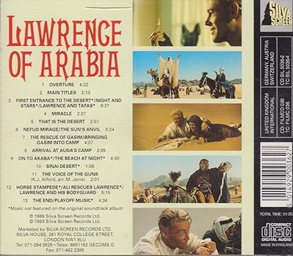【中古】Lawrence of Arabia ...の詳細画像1