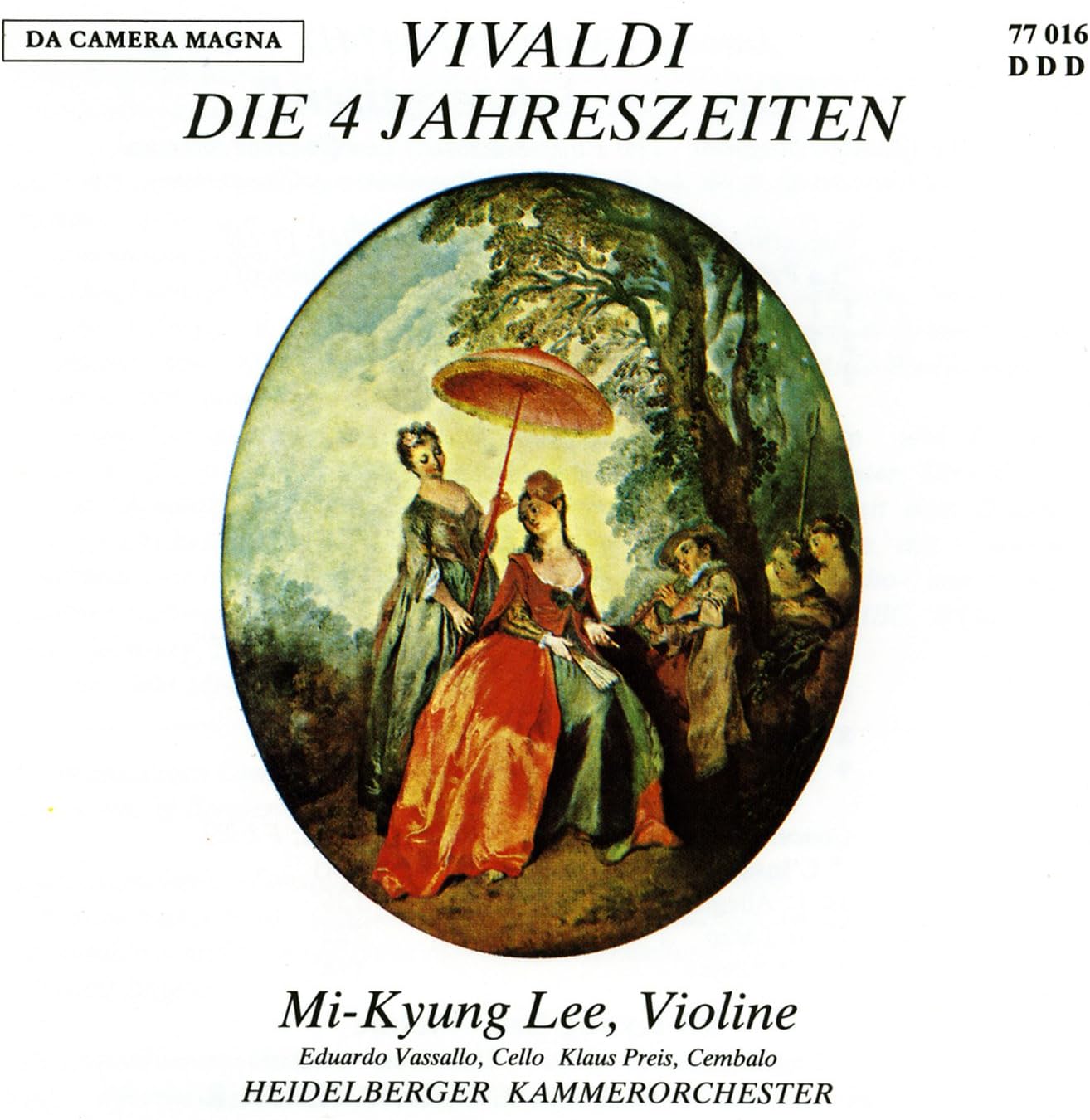 【中古】Vivaldi: Die Vier Jahrzeiten / Vivaldi / Lee（帯無し）