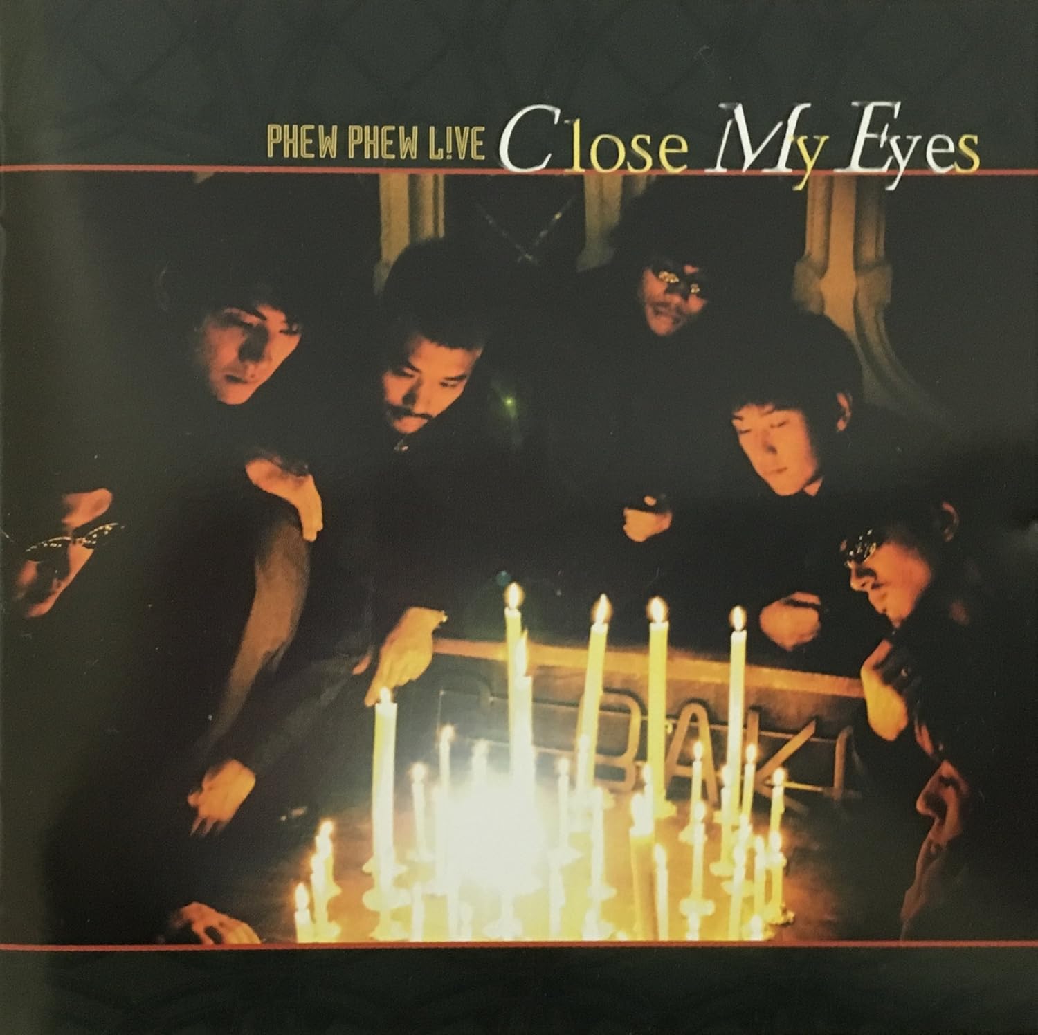 【中古】Close My Eyes / phew phew Live （帯あり）