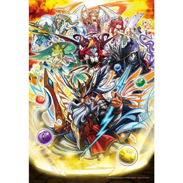 Yahoo! Yahoo!ショッピング(ヤフー ショッピング)300ピース ジグソーパズル PUZZLE&DRAGONS 神々の降臨 （26x38cm）