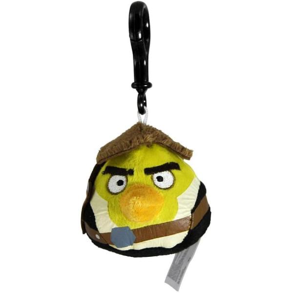 Angry Birds Star Wars Plush Backback Clip On: Han Solo / アングリーバード スター・ウォーズ モコモコ バックパッククリップ：ハン・ソロ