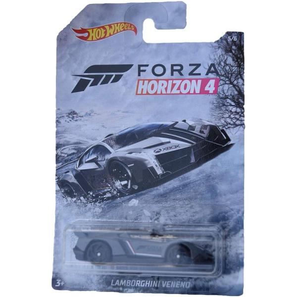 Hot Wheels Forza Horizon 4 ランボルギーニ ヴェネノ 5/6、グレー