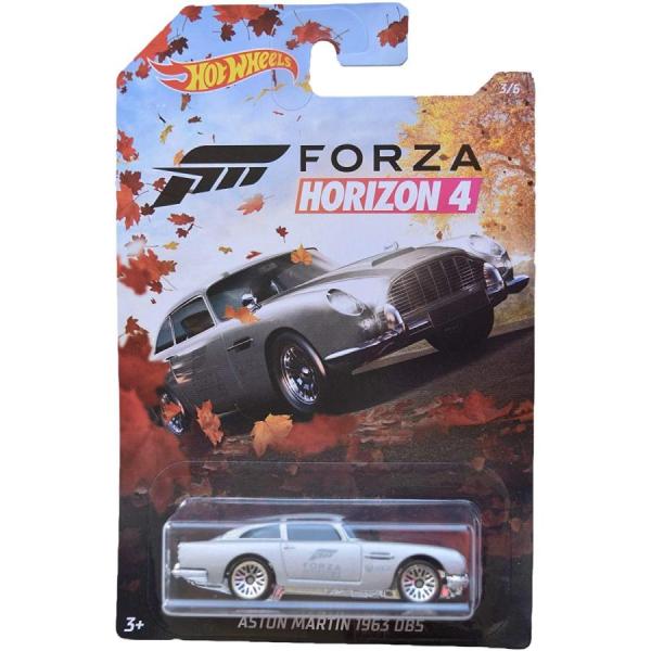 Hot Wheels Forza Horizon 4 Aston Martin 1963 DB5 3/6 シルバー
