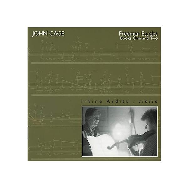 【新品】Freeman Etudes Books 1 &amp; 2 / J. Cage