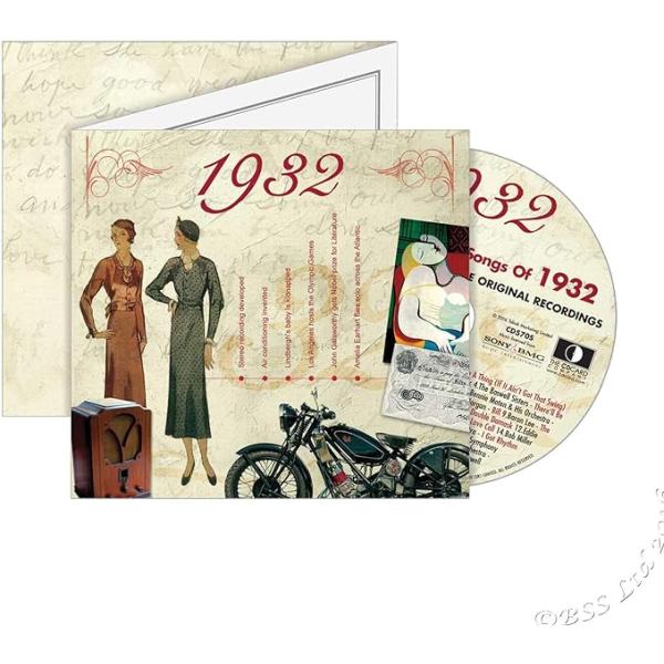 【新品】Time　To　Remember　1932+Card　コンピレーション　(CD付きグリーティングカード)