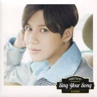 【新品】Sing Your Song[FC限定盤](TAEMIN Ver.) / SHINee