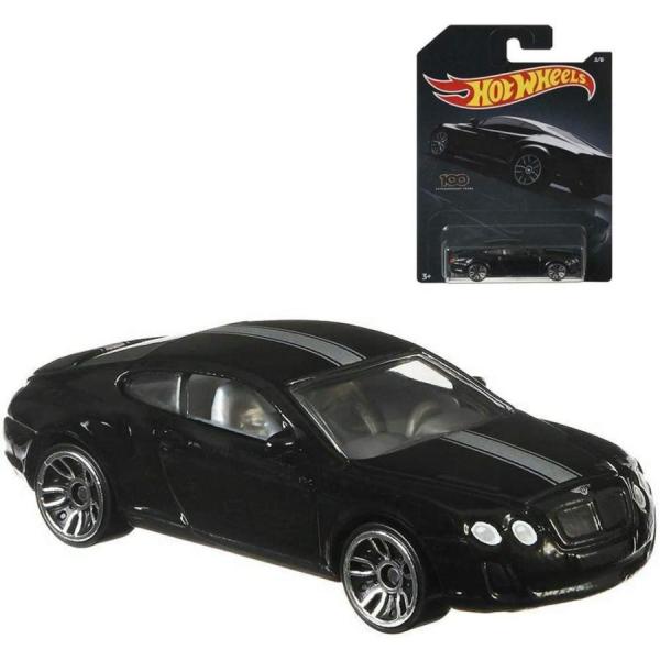 Hot Wheels 1:64 Scale Black Bentley Continental Supersports 3/6 Diecast Model Car｜metacyverse