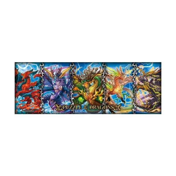 Yahoo! Yahoo!ショッピング(ヤフー ショッピング)352ピース PUZZLE&DRAGONS 天空龍ラッシュ!!（18.2cmx51.5cm）