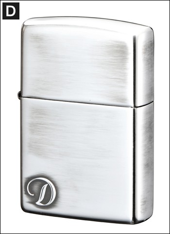 Zippo ジッポー イニシャル アルファベット レーザー US加工 R
