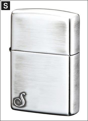 ZIPPO　アルファベット　 A・M・N　　イニシャル ニックネーム ロゴ ギフト ペア シンプル 銀盛上げ シルバー ジッポーライター | ZIPPO | 19