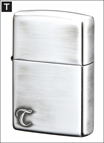 ZIPPO　アルファベット　 A・M・N　　イニシャル ニックネーム ロゴ ギフト ペア シンプル 銀盛上げ シルバー ジッポーライター | ZIPPO | 20