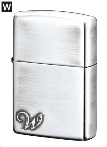 ZIPPO　アルファベット　 A・M・N　　イニシャル ニックネーム ロゴ ギフト ペア シンプル 銀盛上げ シルバー ジッポーライター | ZIPPO | 23