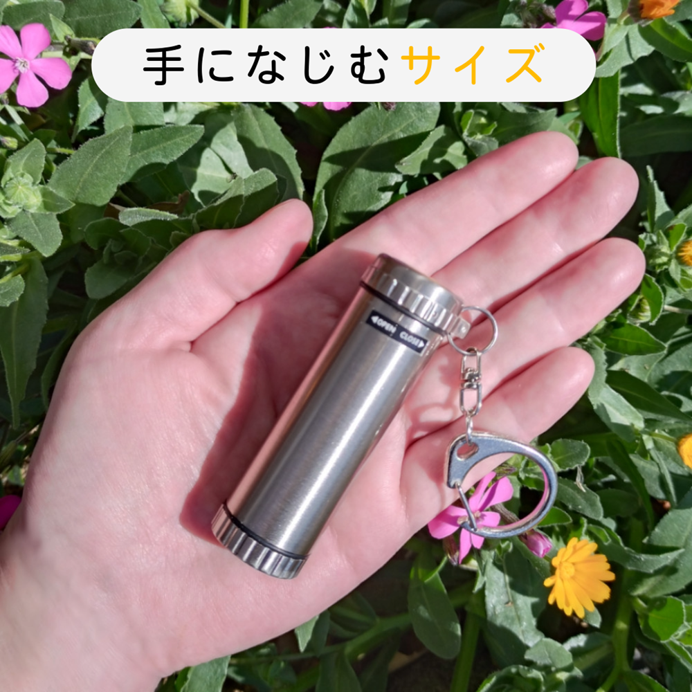 フィールドマーク携帯灰皿 タウン カラビナリング付 休憩 外 たばこ 喫煙 アイコス グロー かっこいい コンパクト 車 アウトドア キャンプ 釣 山 川 海 関連画像3