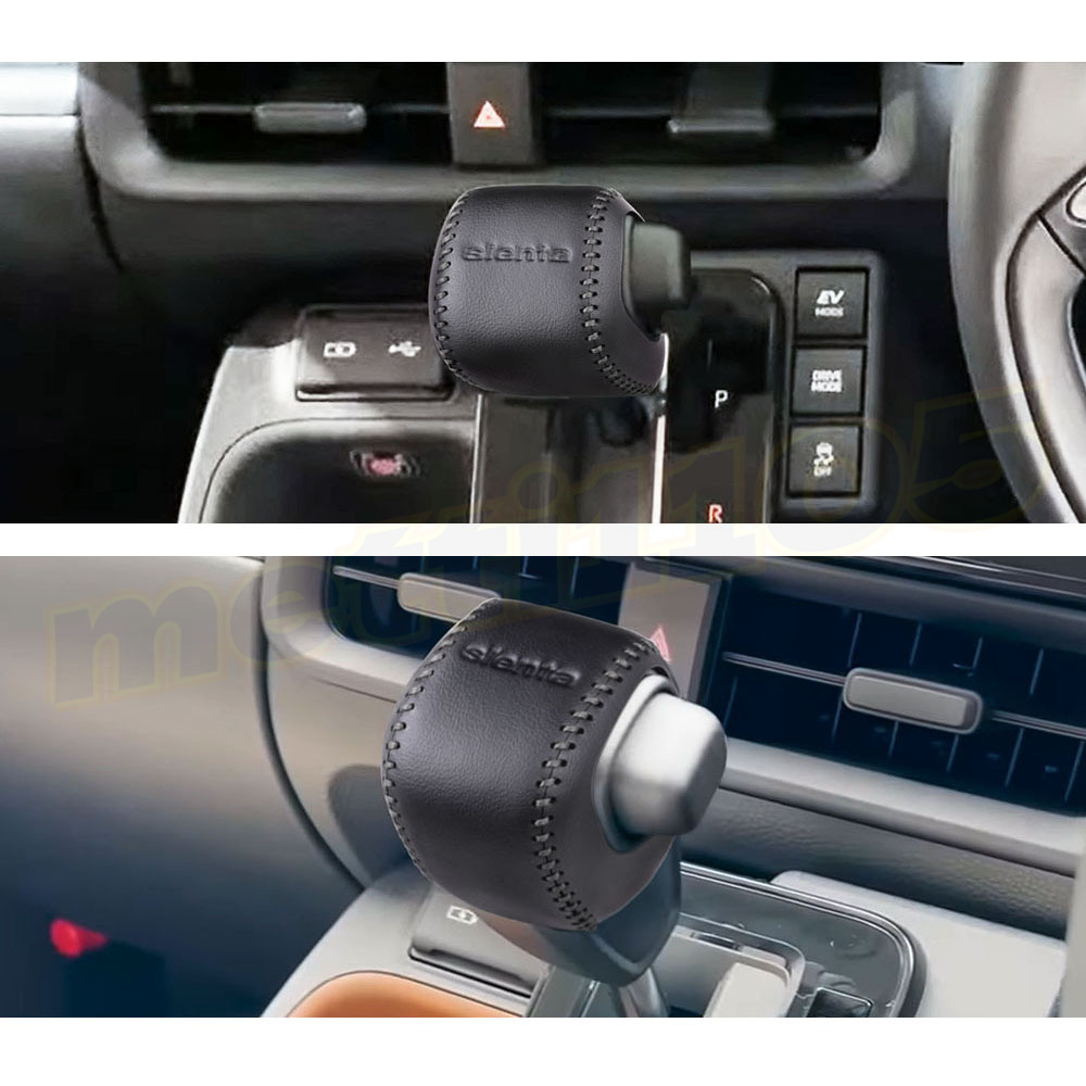 トヨタ 新型シエンタ 10系 パーツ 専用 本革シフトノブカバー