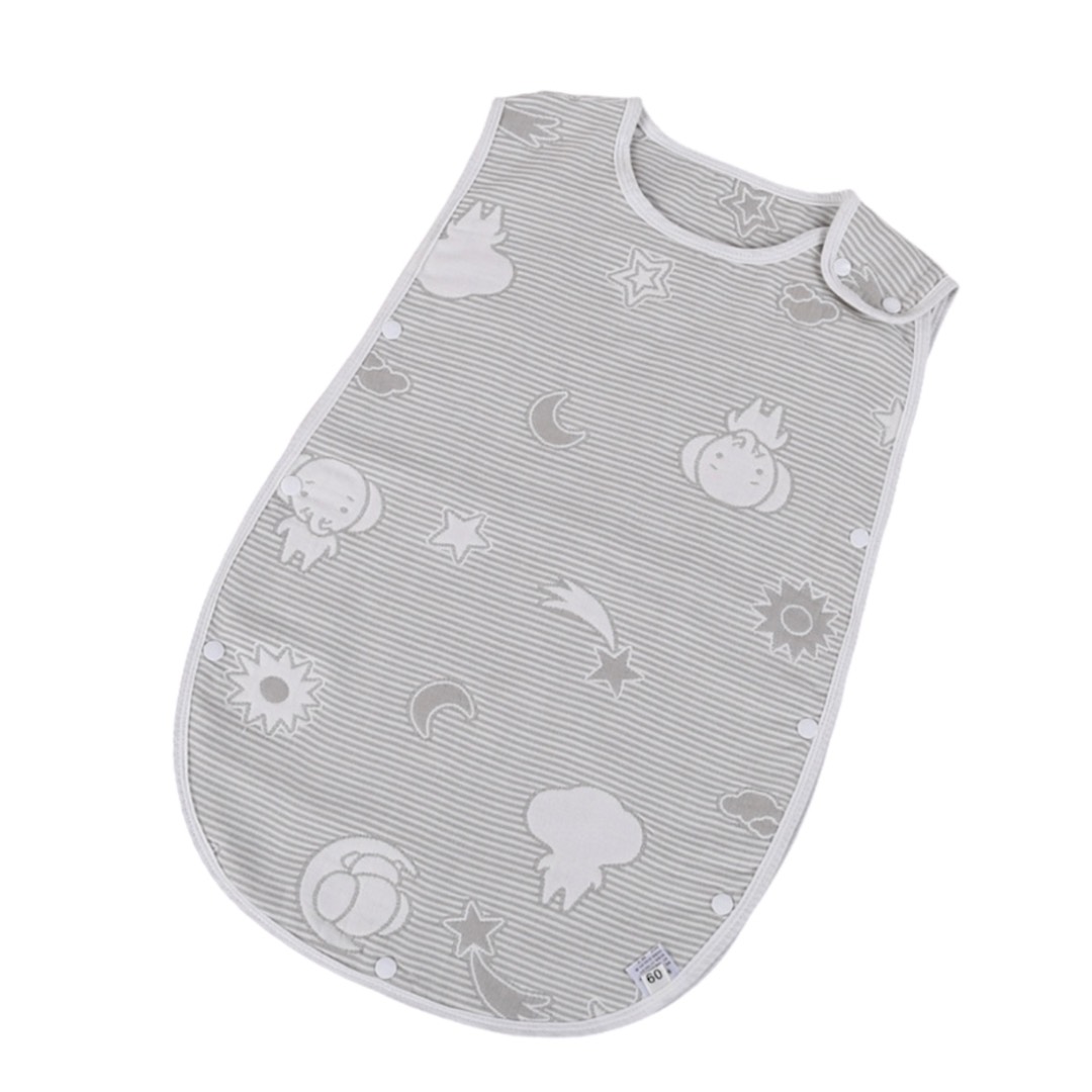 スリーパー 6重ガーゼ 赤ちゃん 寝冷え防止 綿100% コットン 出産祝い 新生児 出産準備 お昼寝 通年 パジャマ キッズ 春 夏 秋 冬 ベビースリーパー | ブランド登録なし | 05