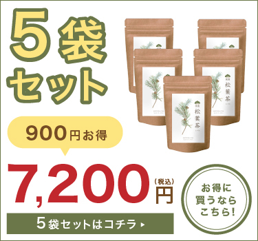 松葉茶5袋セット