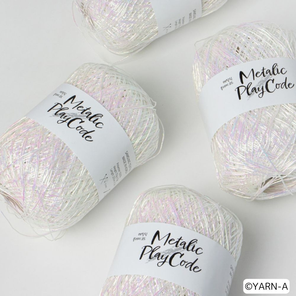 韓国毛糸 SNS話題 毛糸 編み物 編み糸 かぎ針編み 棒針編みMetallic