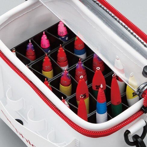 Sephia シマノ セフィア メタルスッテ船縁ポーチ BK-242T ホワイト